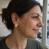 Colorwave Hoop Earrings