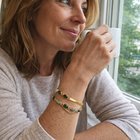 Olivia Moss Duo Bracelet