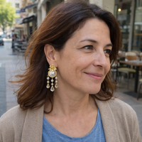 Ivoria Pearl Dewdrop Earrings