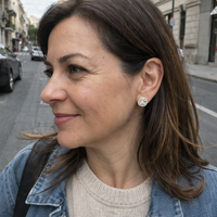 Nadine Square Earrings