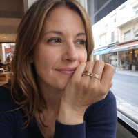 Vintage Gold-Layered Silver Ring
