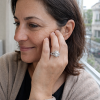 Exquisite Crystal Ring