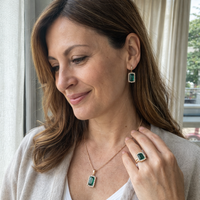 Sylvara Greenveil Jewelry Set