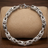 Lucian Crown Link Bracelet