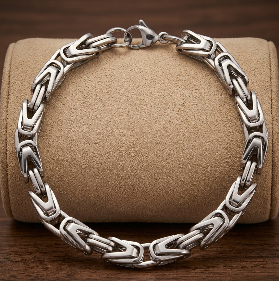 Lucian Crown Link Bracelet