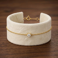 Caroline Moissanite Stone Bracelet