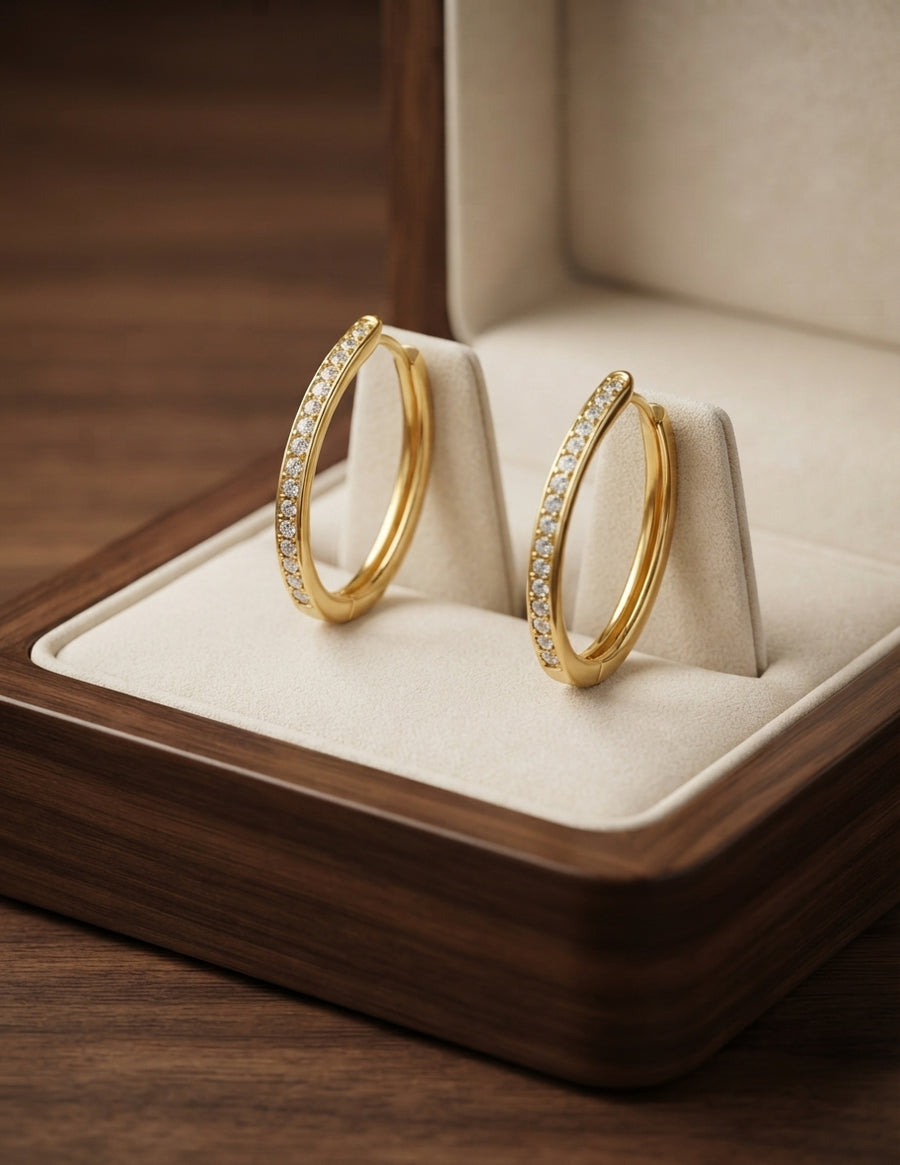 Sorel Pave Earrings