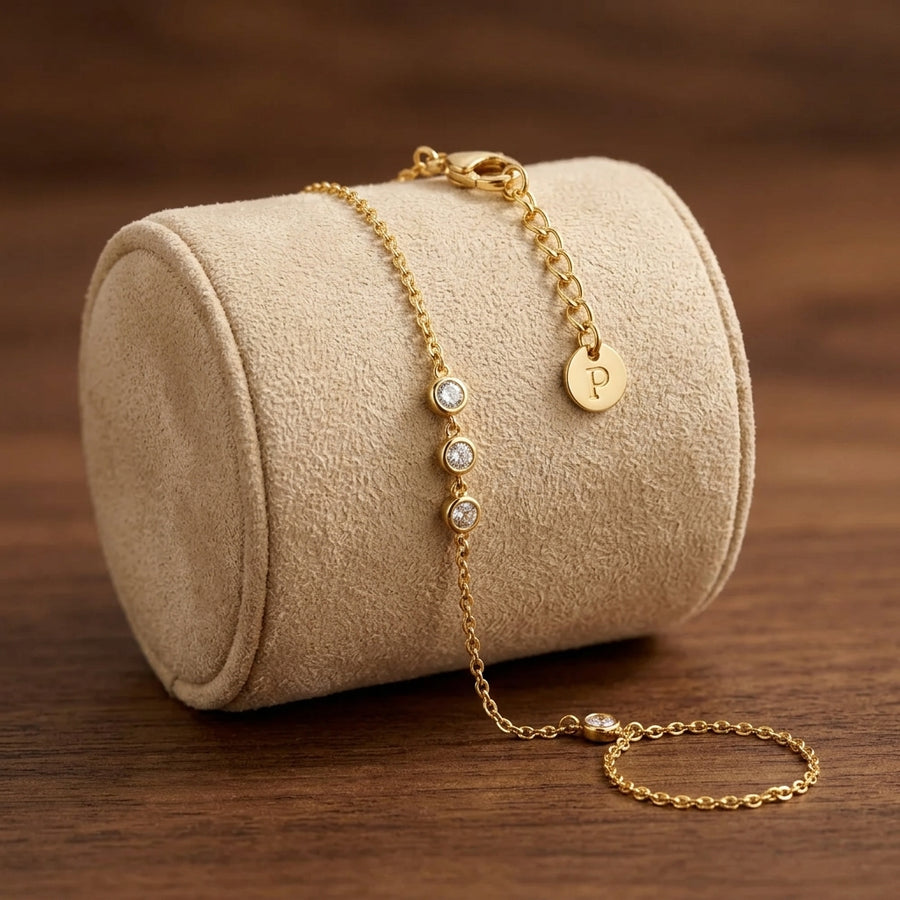 Beaded Hand Bracelet