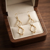 Spiral Drop Earrings