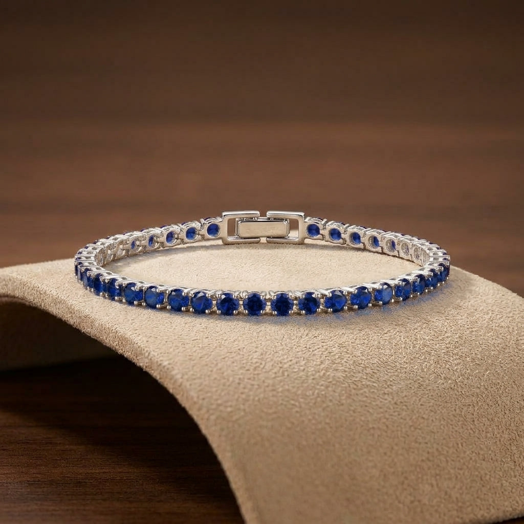 Sapphire Tennis Bracelet