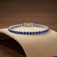 Sapphire Tennis Bracelet