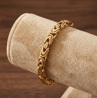 Lucian Crown Link Bracelet
