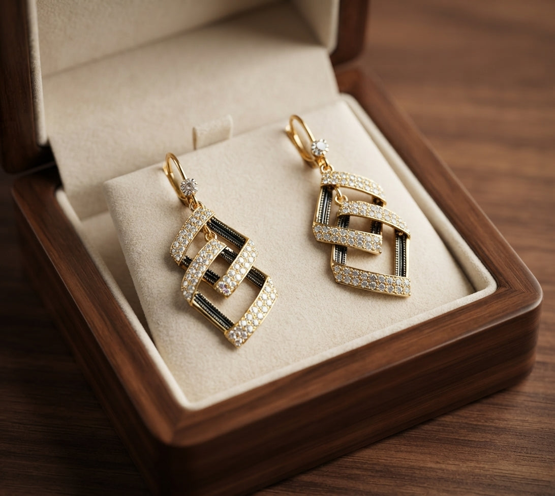 Stella Virelle Layered Earrings