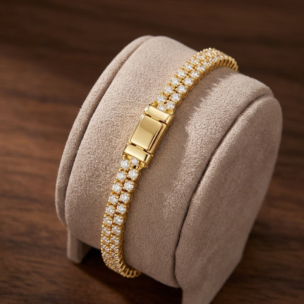 Pavé Cuban Bracelet
