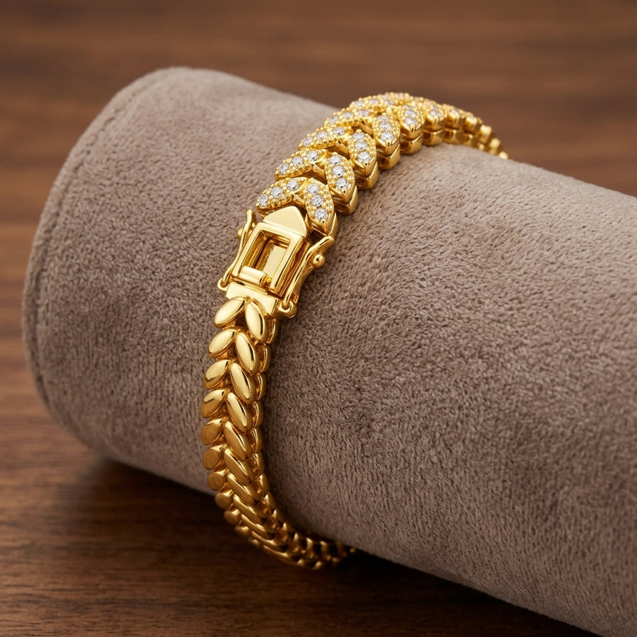 Everleaf Tennis Bracelet