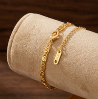 Nusa Braided Chain Bracelet