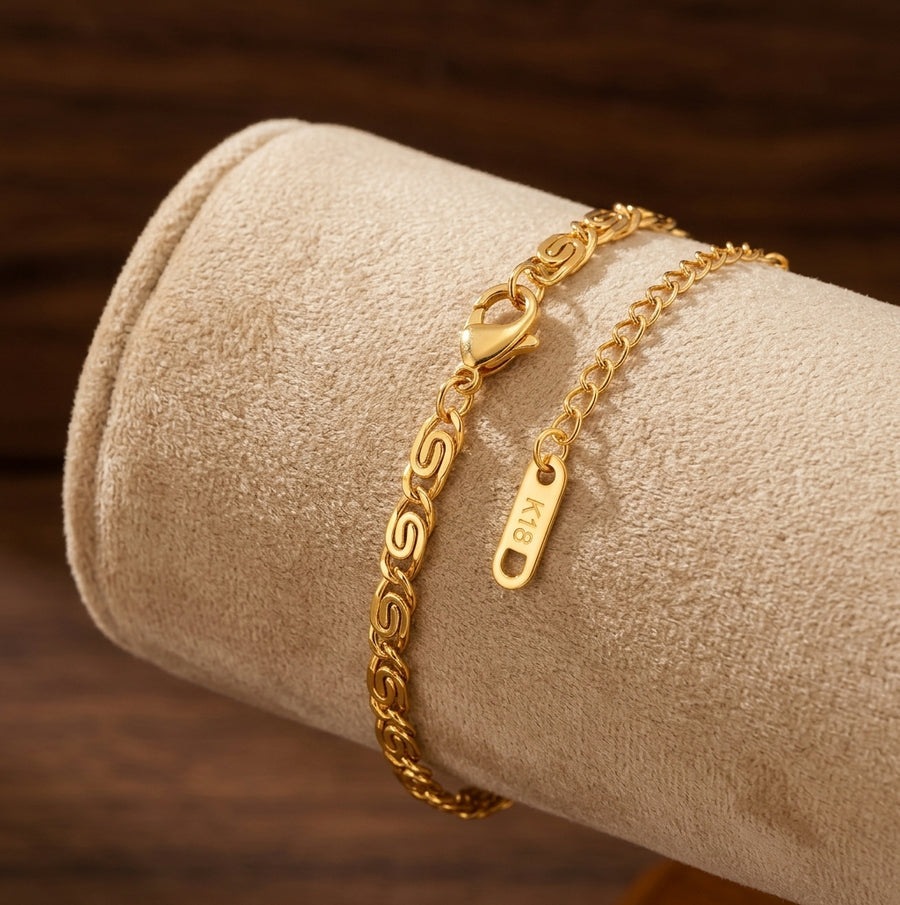 Nusa Braided Chain Bracelet