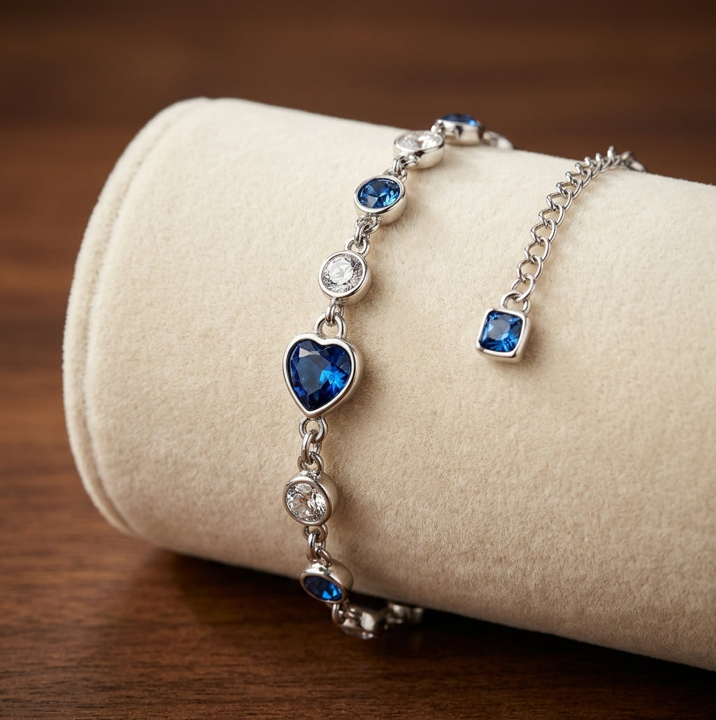 Ocean Heart Bracelet