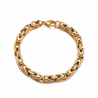 Lucian Crown Link Bracelet