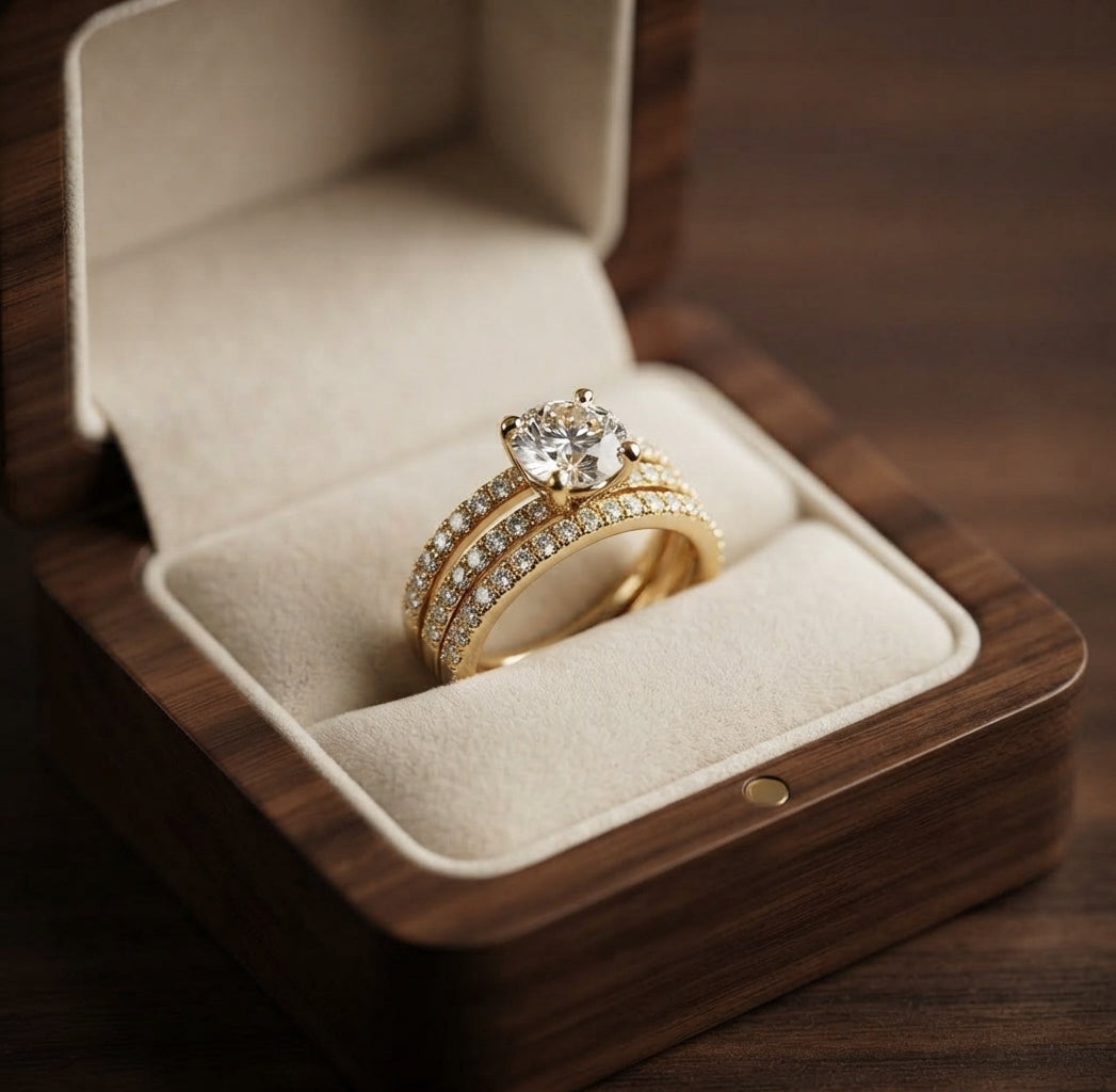 Eternal Radiance Ring Set