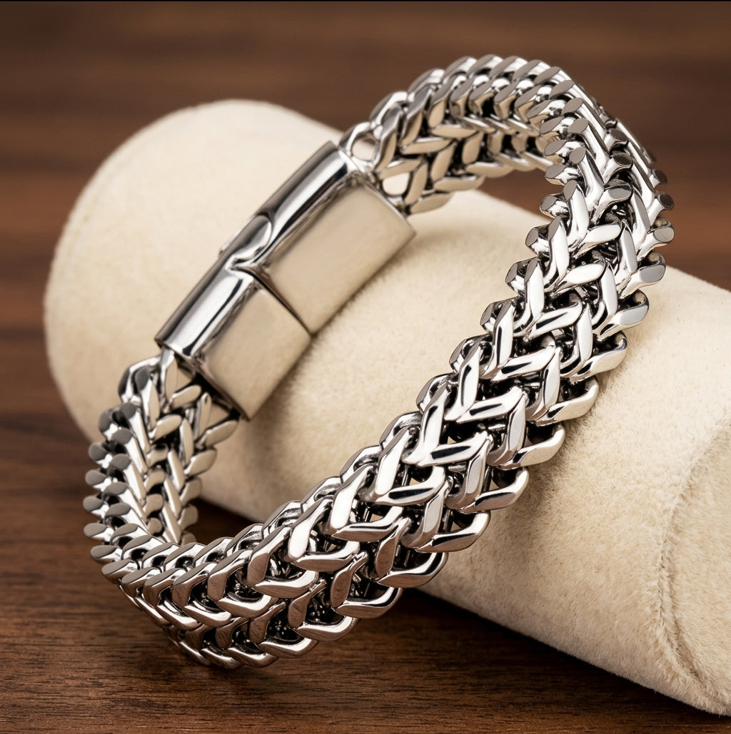 Ironclad Double Chain Bracelet