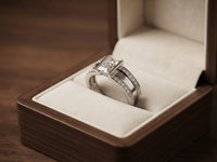 Antique Inlaid Glass Ring