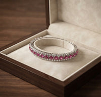Roseglow Tennis Bracelet