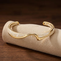 Golden Glow Opal Bracelet