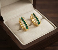 Sienna Emerald Earrings