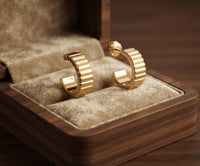 Classic Embossed Earrings