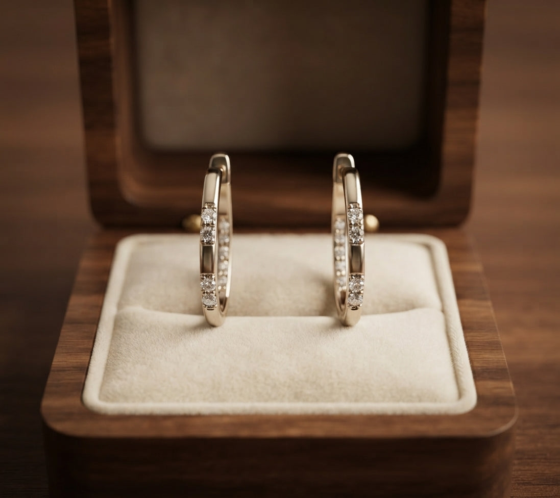 Exquisite Zirconia Earrings