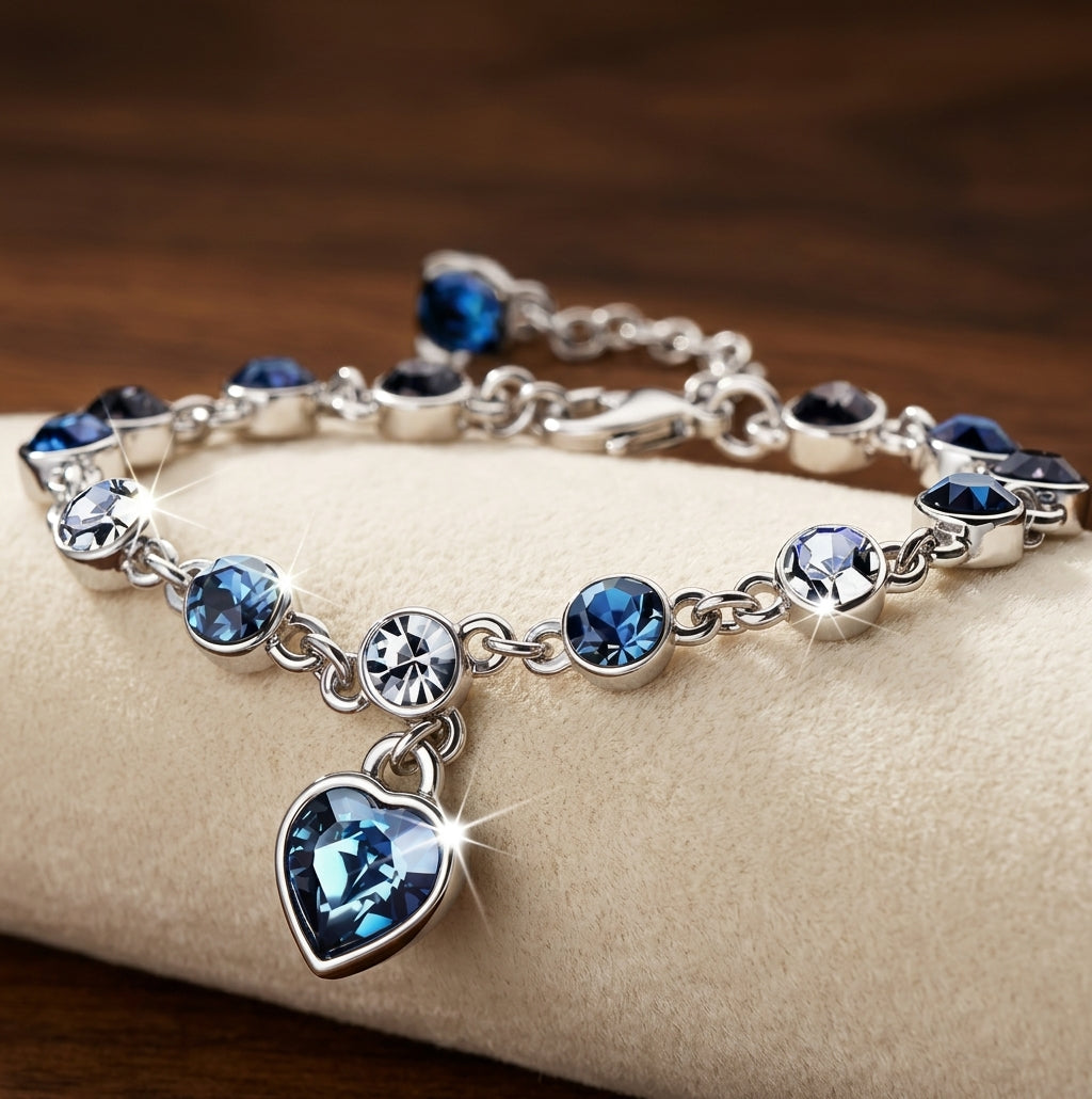 Ocean Heart Bracelet