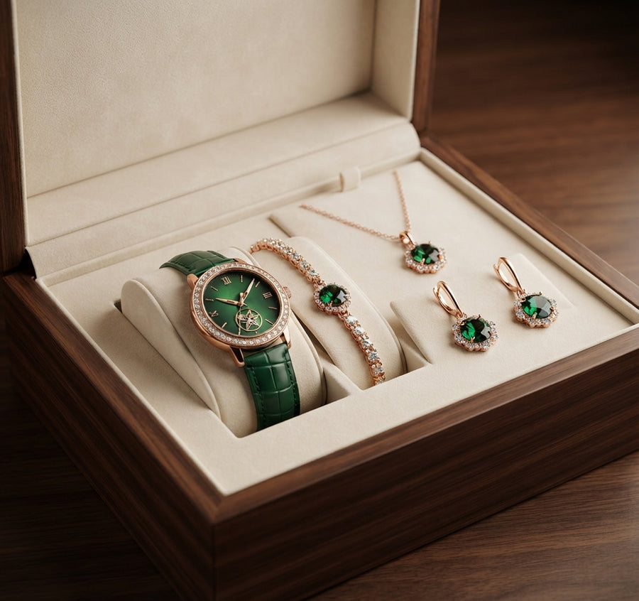 Verdantra Timecourt Jewelry Set
