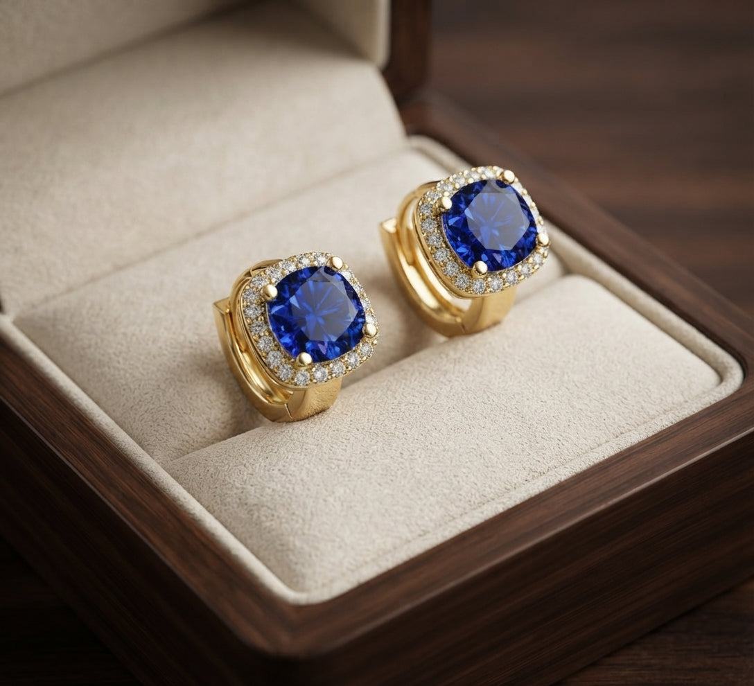 Nadine Sapphire Earrings