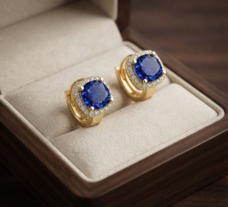 Nadine Sapphire Earrings