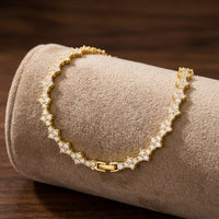 Classic Cluster Tennis Bracelet