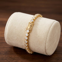 Round Cut Tennis Bracelet