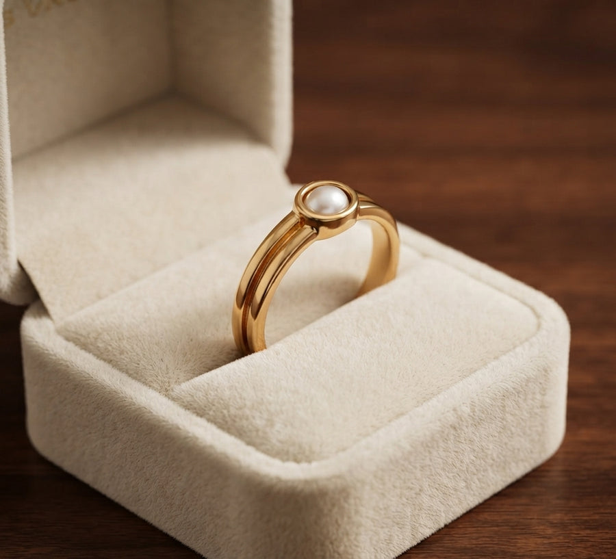 Lunara Pearl Ring