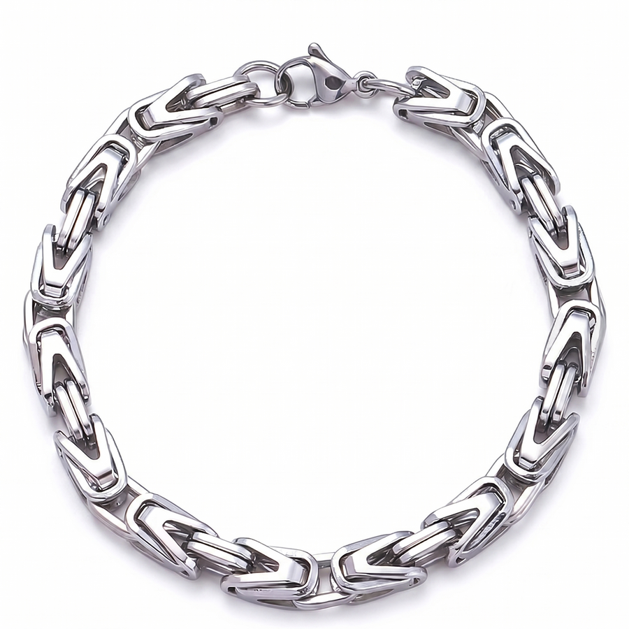Lucian Crown Link Bracelet