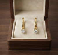 Moon Tears Stone Earring Set