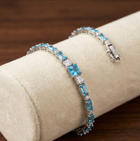 Bracelet with Natural Turquoise Stone