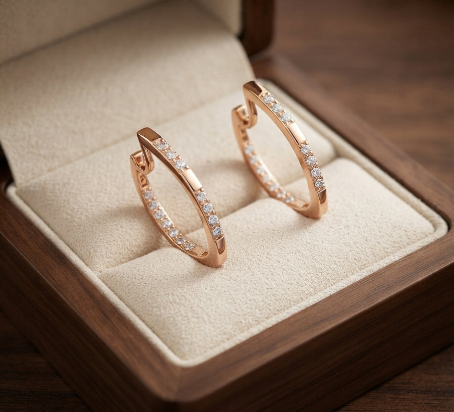 Exquisite Zirconia Earrings