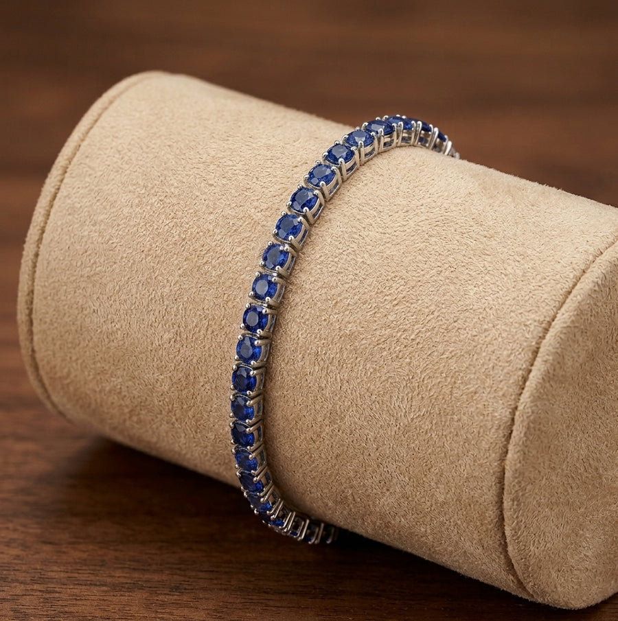 Sapphire Tennis Bracelet