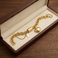 Chunky Heart Bracelet