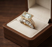 Turquoise Heirloom Ring Set