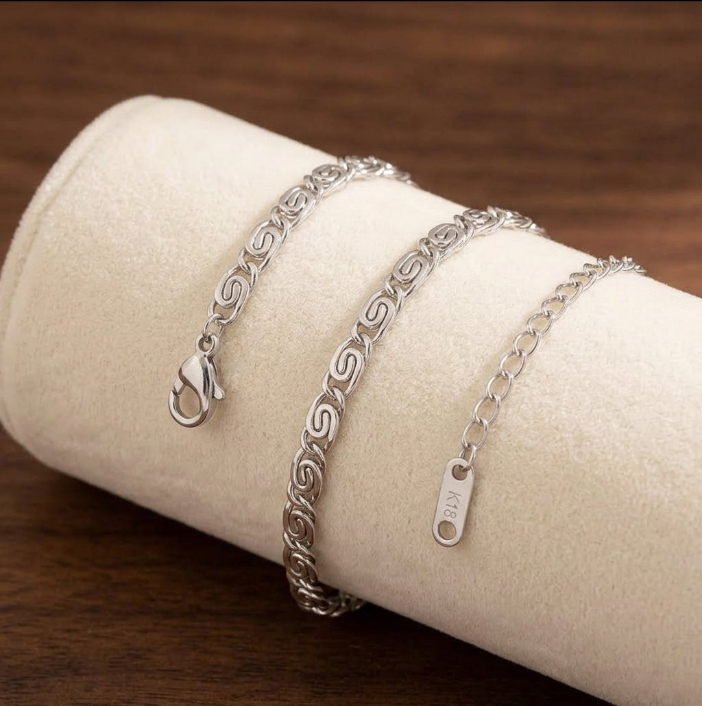 Nusa Braided Chain Bracelet