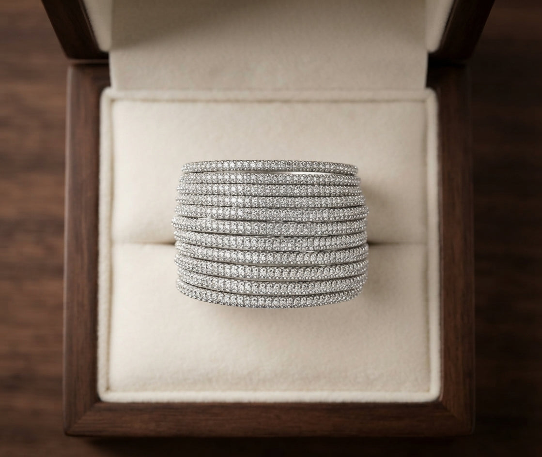 Moonveil Layered Ring