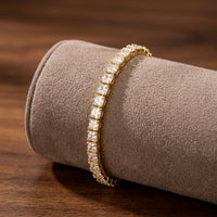Square Tennis Bracelet