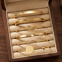 Knotted Elegance Bracelet Set