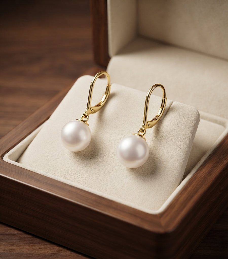 Pearl Drop Earrings